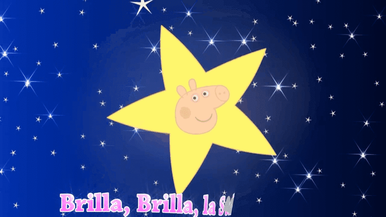 【萌萌哒儿歌】和小猪佩奇合唱"一闪一闪亮晶晶"