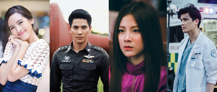 19年度泰剧收视王+话题王，这10位演员谁才是你心中的实力派？