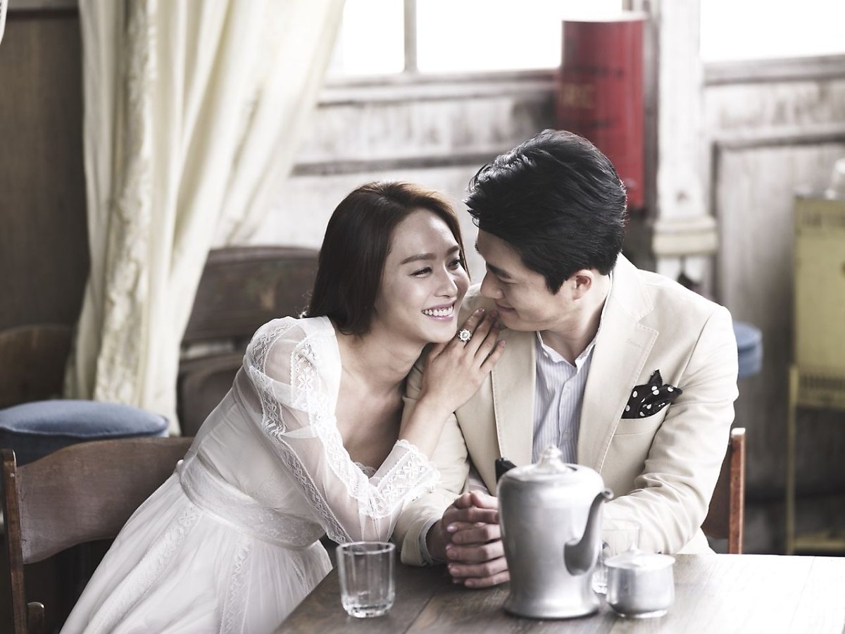 韩国演员朴贞雅和丈夫爱情故事