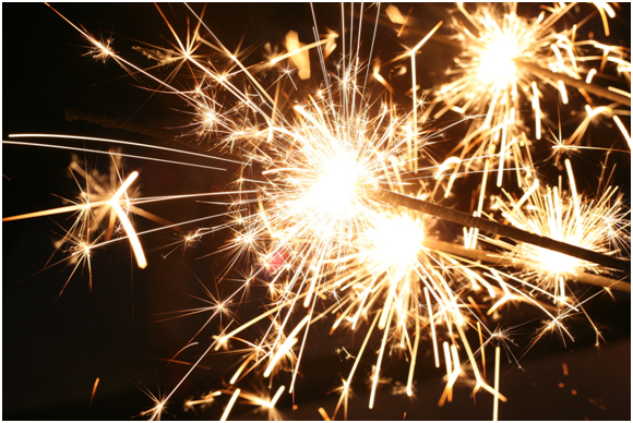 来来,一起放烟花吧!