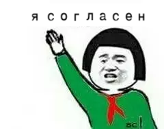 同意只会说Да да да, я согласен？花式表同意