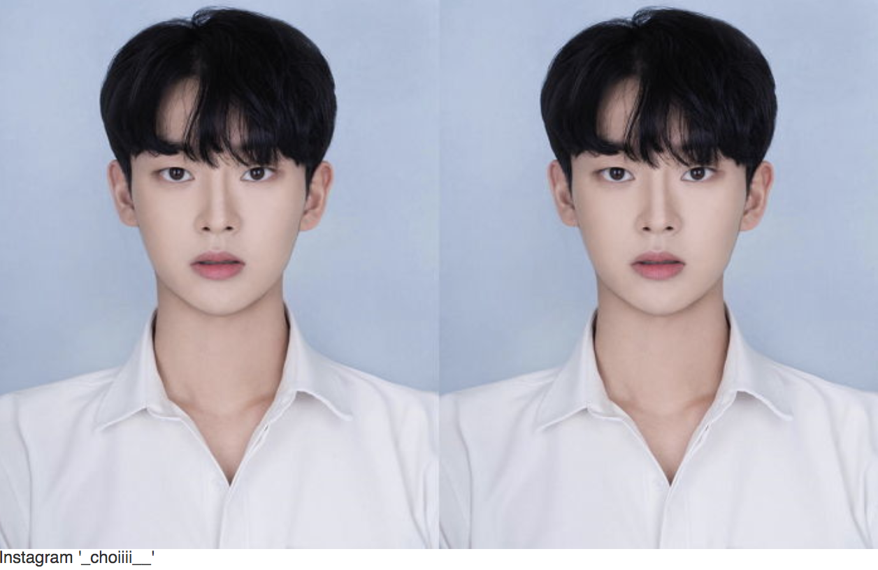 网剧新人崔贤旭,高颜值证件照引圈粉无数