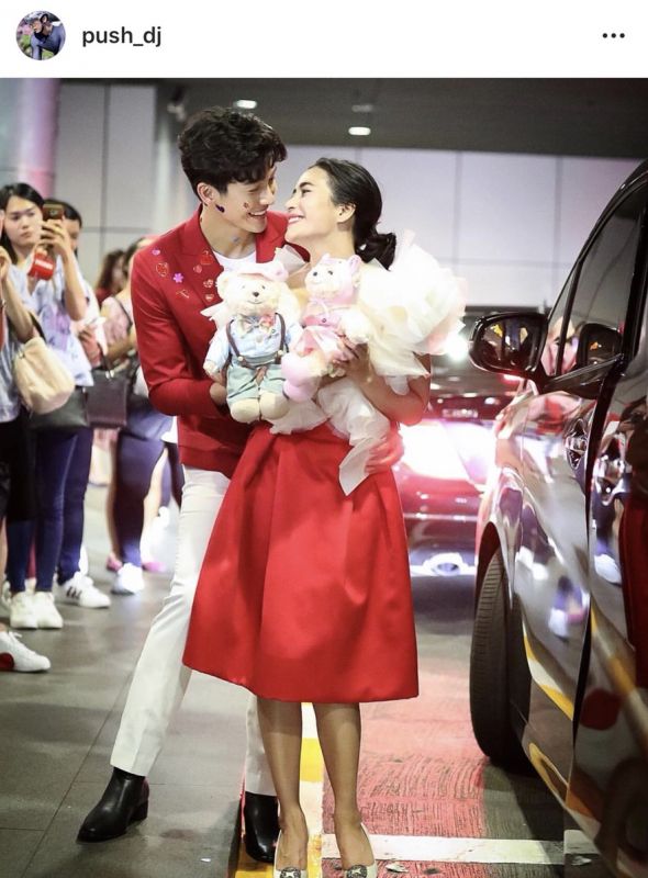 泰星push婚后携妻子赴韩游,据悉两人正为"金猪宝宝努力"中