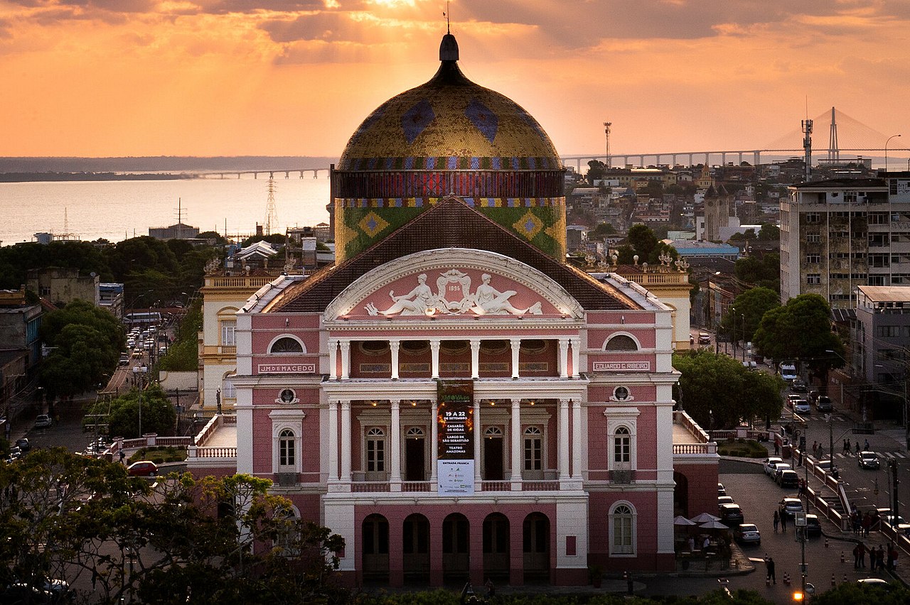巴西冷知识:东拼西凑的国宝建筑,亚马逊歌剧院