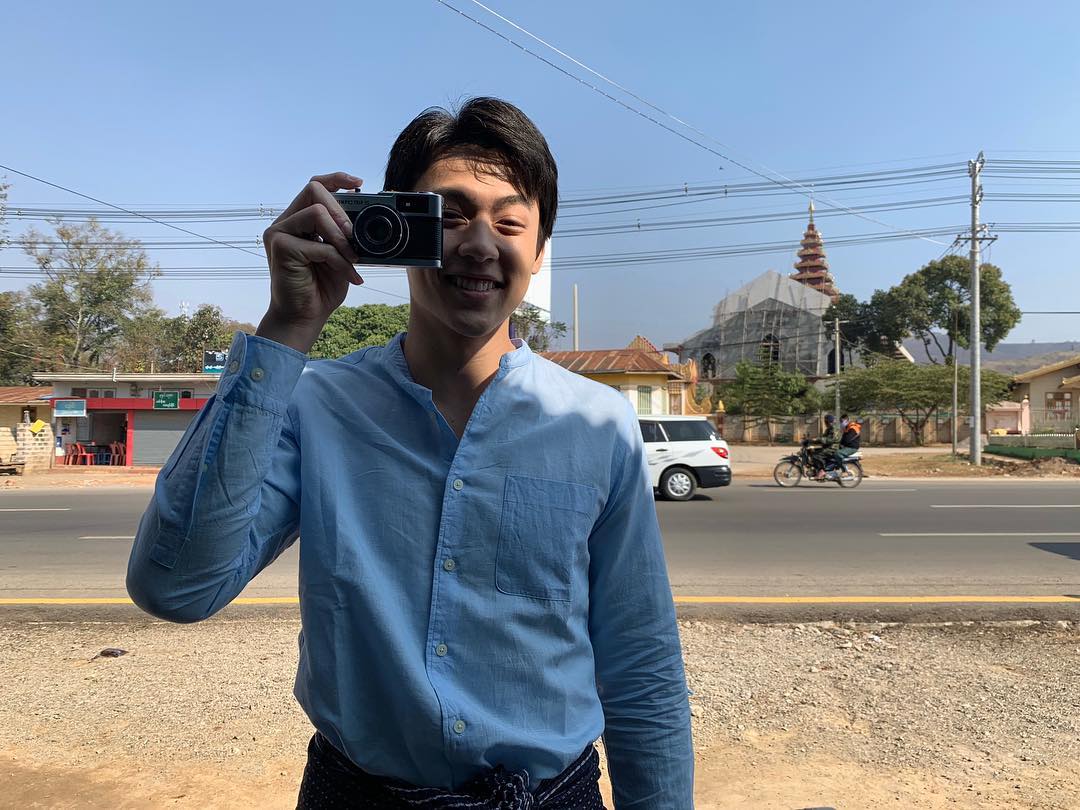 mark 保持神颜的秘诀,包括在情人节前夕更新的与 kimberley 的甜蜜