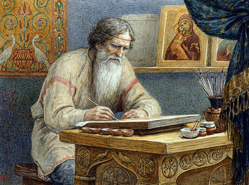 上帝之手古俄罗斯的圣像画家