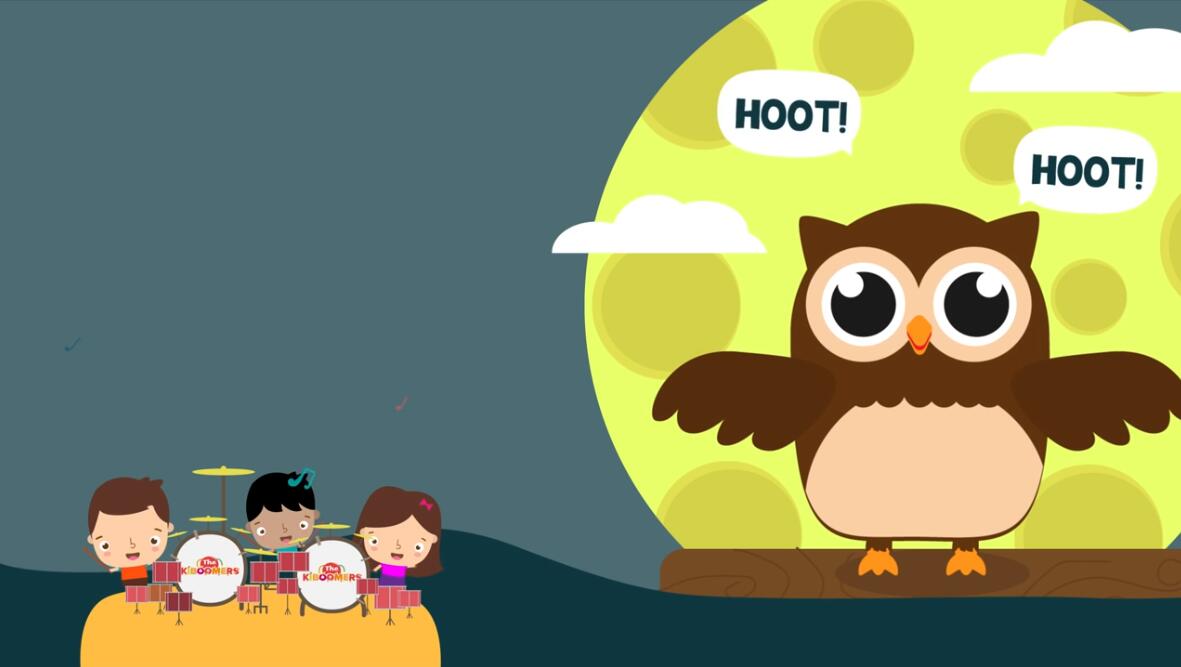 owl song for kids animal songs for_沪江英语学习网