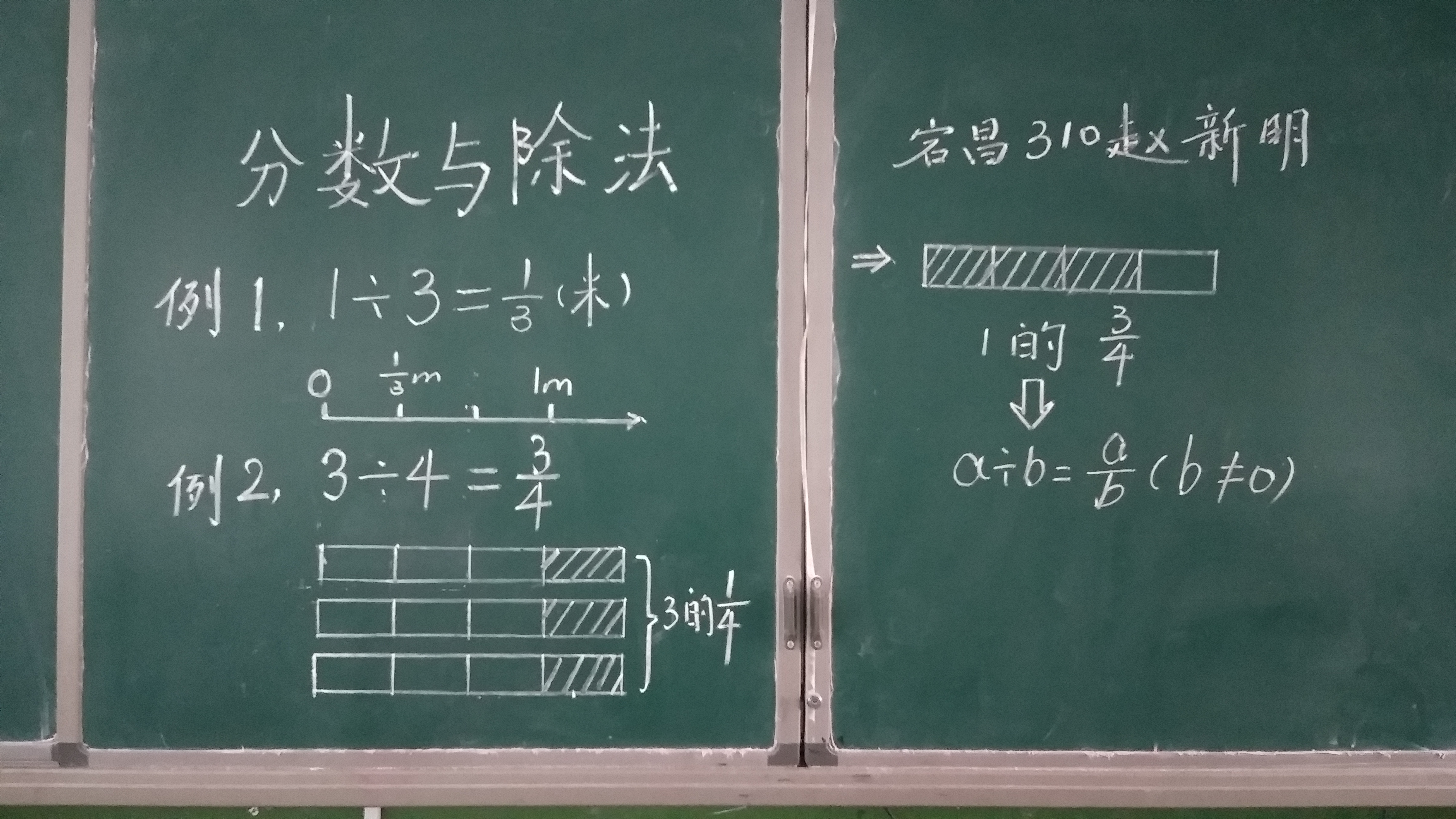 分数与除法