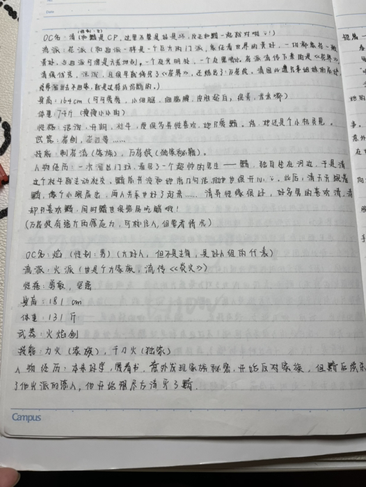 自设oc小说
