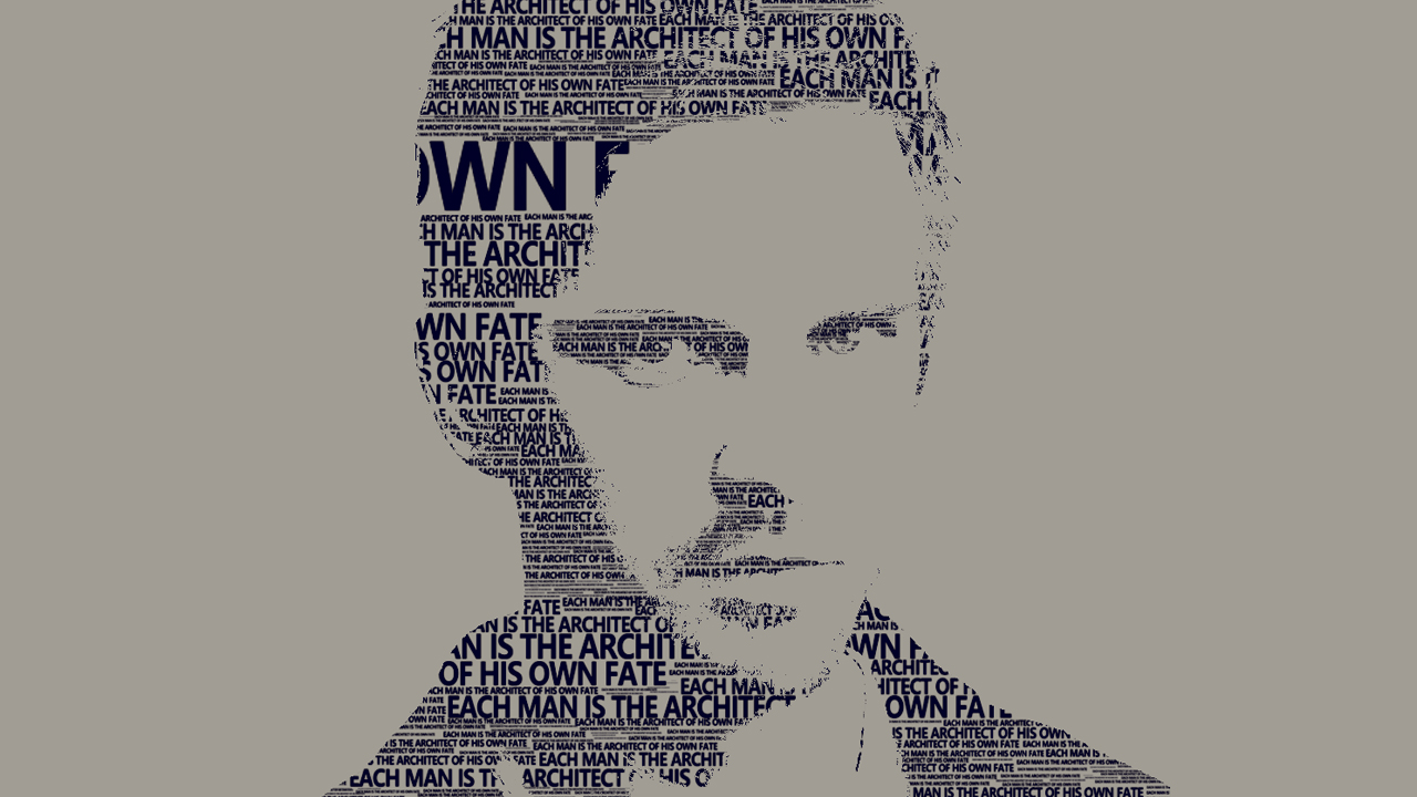 用ps制作文字肖像效果(下)